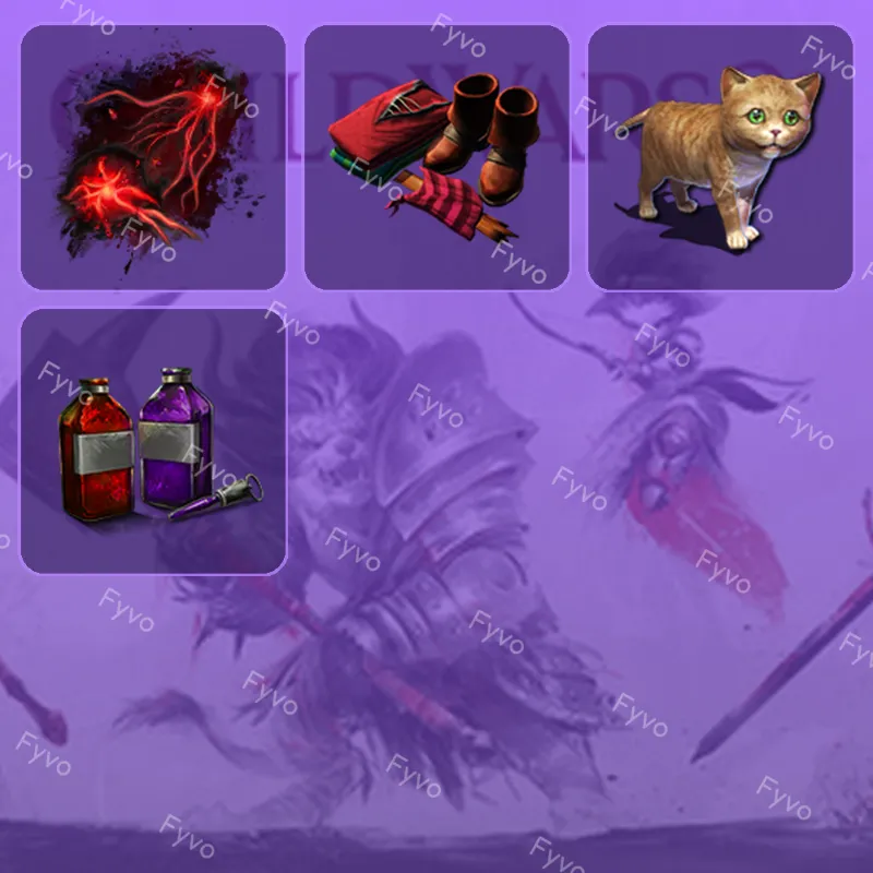 Guild Wars 2 Твич Дропс 4 Предмета Twitch Drops