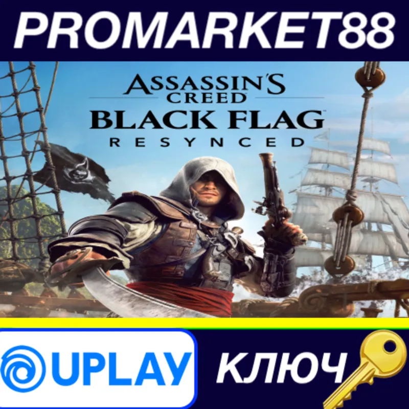 Assassin's Creed Black Flag Resynced + Pre-order Bonus DLC PRE-ORDER EU Ubisoft Conne