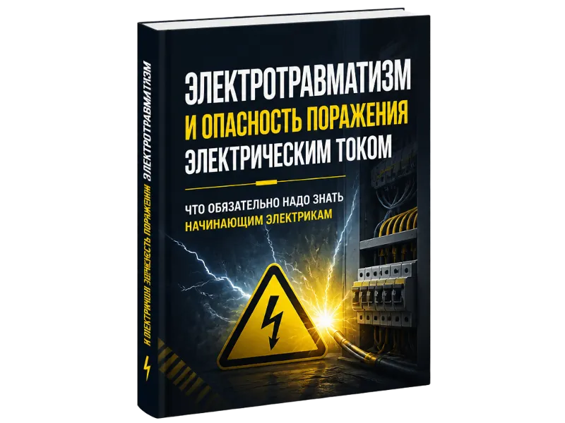 Электротравматизм и опасность поражения электрическим током - практическое пособие