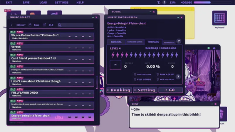 Yunyun Syndrome!? Rhythm Psychosis - Extra Song Pack feat. Nanahira STEAM GIFT RU+МИР