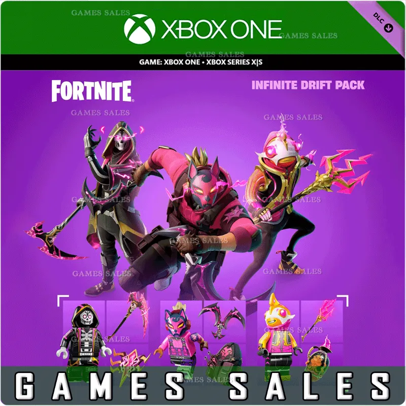 FORTNITE - INFINITE DRIFT PACK XBOX ONE|XS+PC WIN КЛЮЧ