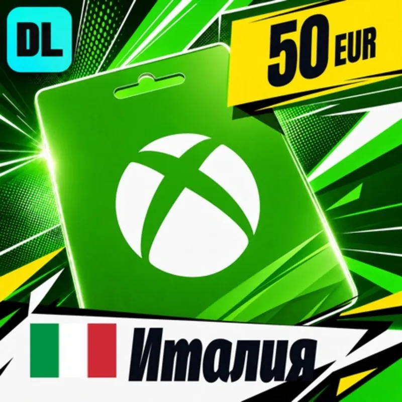 Xbox Gift Card Италия 50 EUR цифровой код — автовыдача 24/7