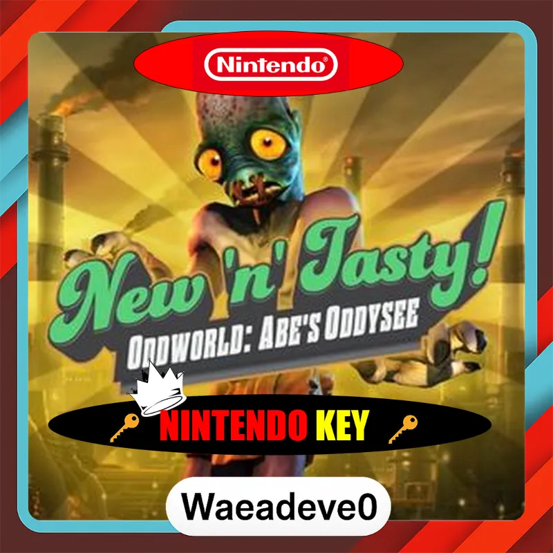 Oddworld: New 'n' Tasty (Nintendo Switch) eShop Key EUROPE