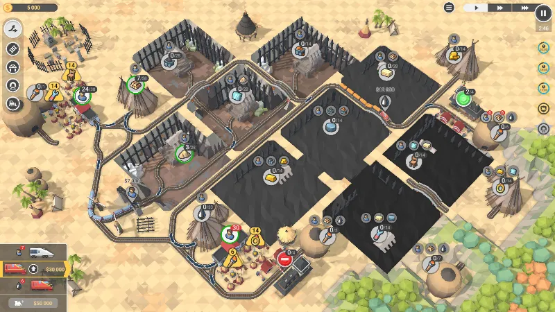 Train Valley 2: Workshop Gems - Amber STEAM GIFT
