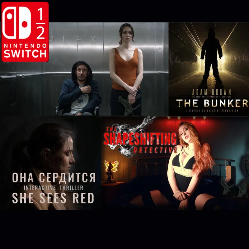 Сборник ИНТЕРАКТИВНЫЕ ФИЛЬМЫ (5 игр) | Nintendo Switch 1/2