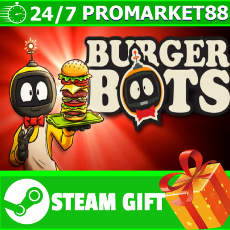 ВСЕ СТРАНЫ+РОССИЯ Burger Bots Inc. STEAM GIFT