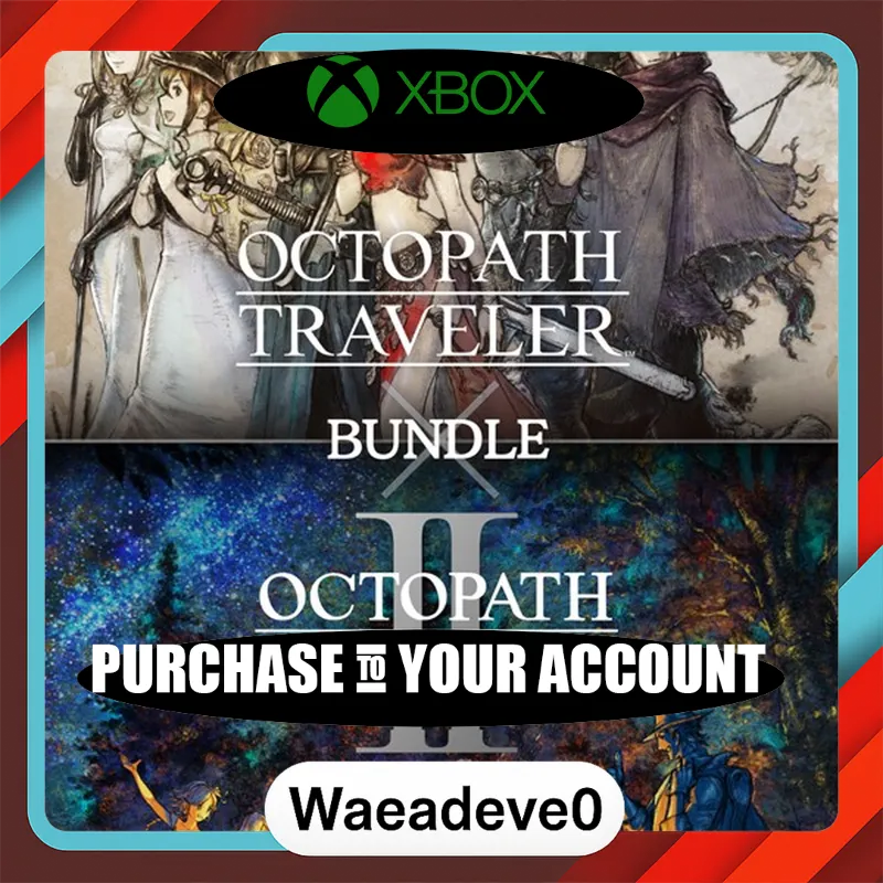 Lote de OCTOPATH TRAVELER y OCTOPATH TRAVELER II Xbox – Purchase for Your Account