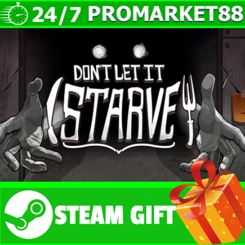 ВСЕ СТРАНЫ+РОССИЯ Don't Let It Starve STEAM GIFT
