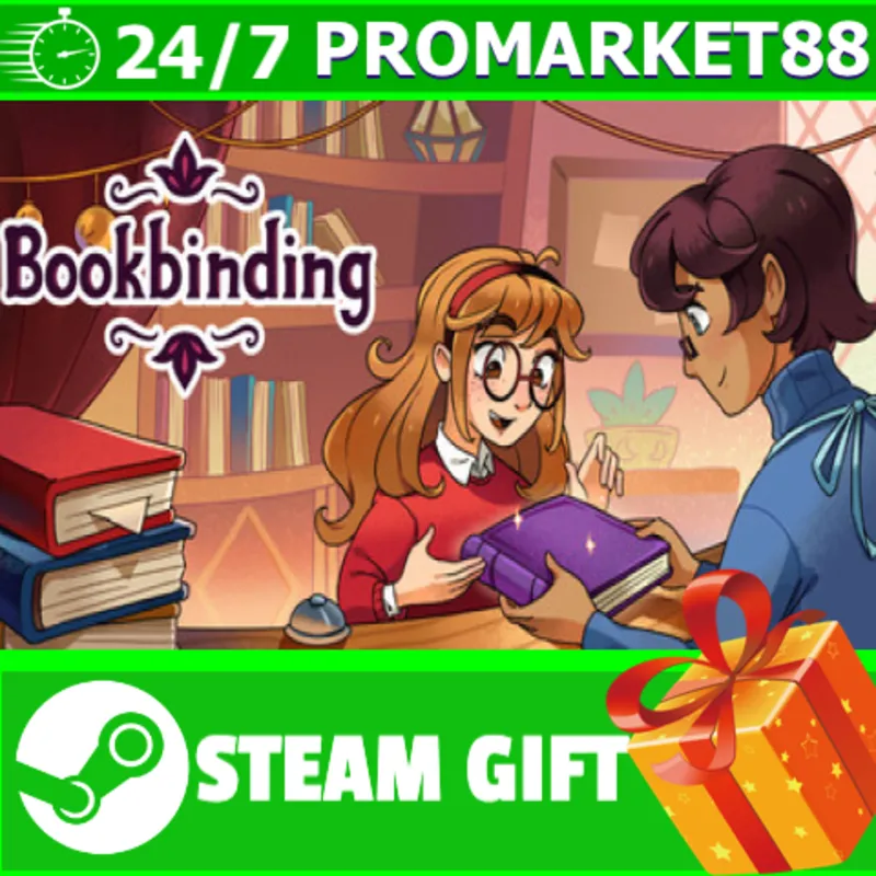ВСЕ СТРАНЫ+РОССИЯ Bookbinding – Dark Cozy Sim STEAM