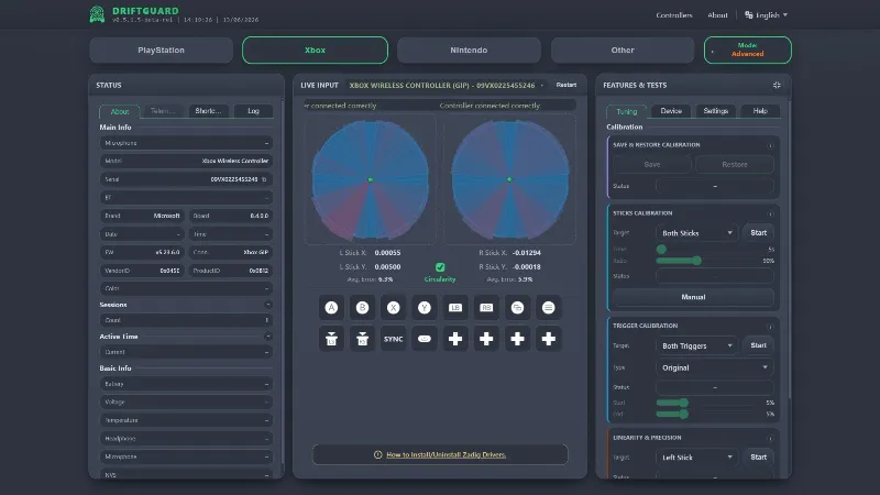DriftGuard: Gamepad Maintenance Tool STEAM GIFT