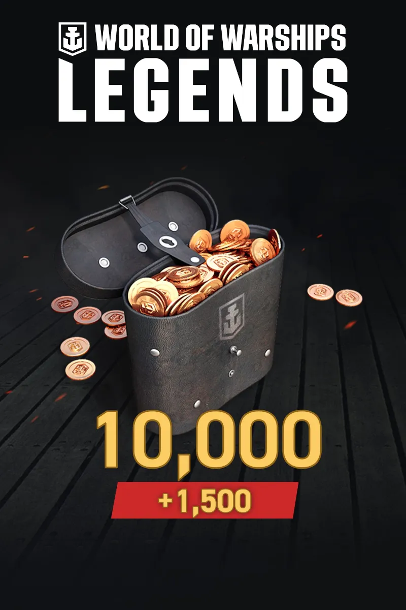 World of Warships: Legends - 11,500 Doubloons | XBOX | На любой аккаунт