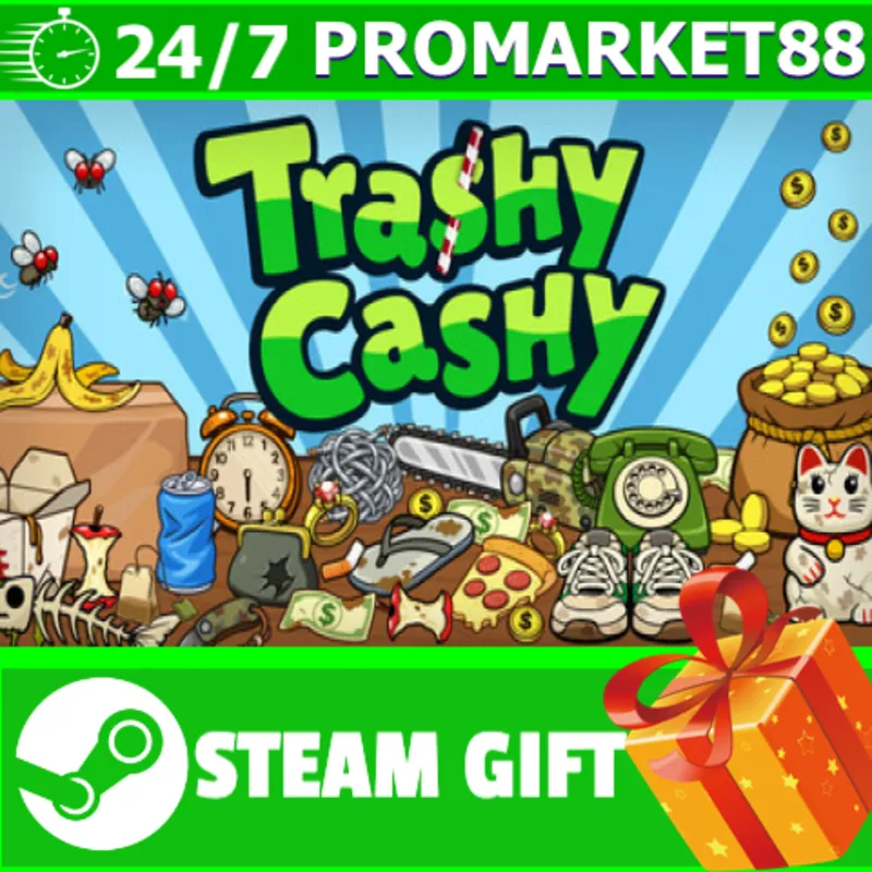 ВСЕ СТРАНЫ+РОССИЯ Trashy Cashy STEAM GIFT