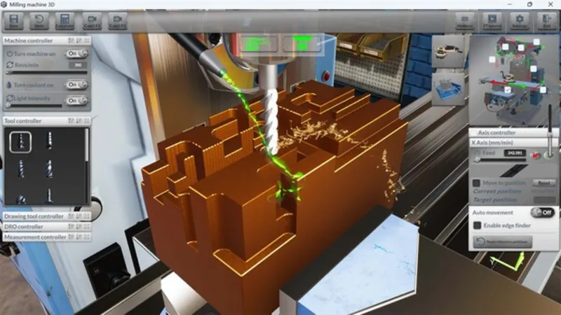 Milling machine 3D STEAM GIFT AUTO RU+МИР