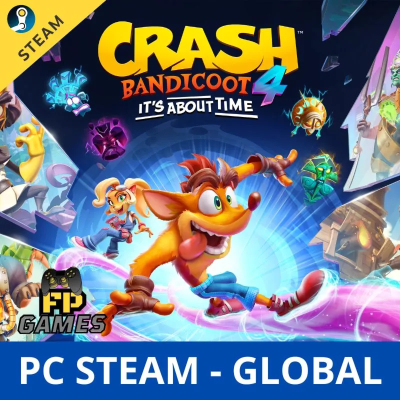 CRASH BANDICOOT 4: ITS ABOUT TIME | PC STEAM GLOBAL | Мгновенная доставка