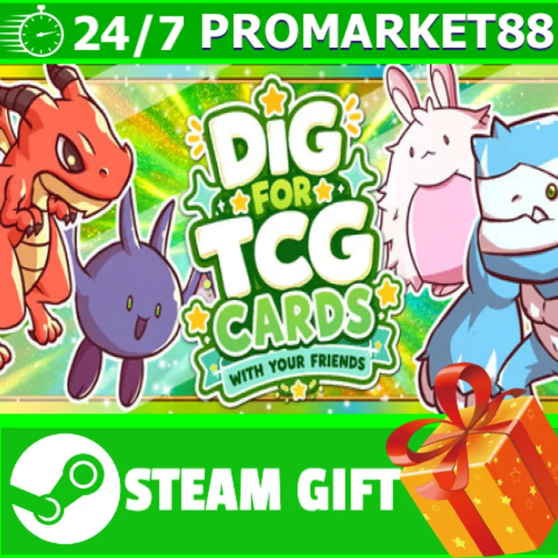 ВСЕ СТРАНЫ Dig for TCG Cards With Your Friends STEAM
