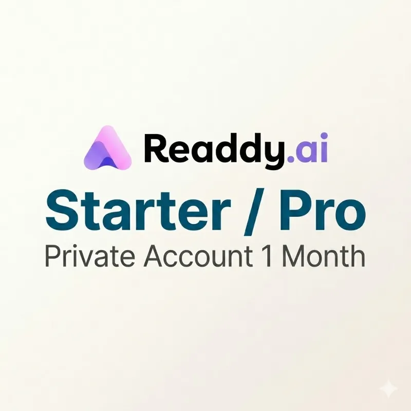 Readdy AI Starter / Pro Приватный Аккаунт 1 Месяц