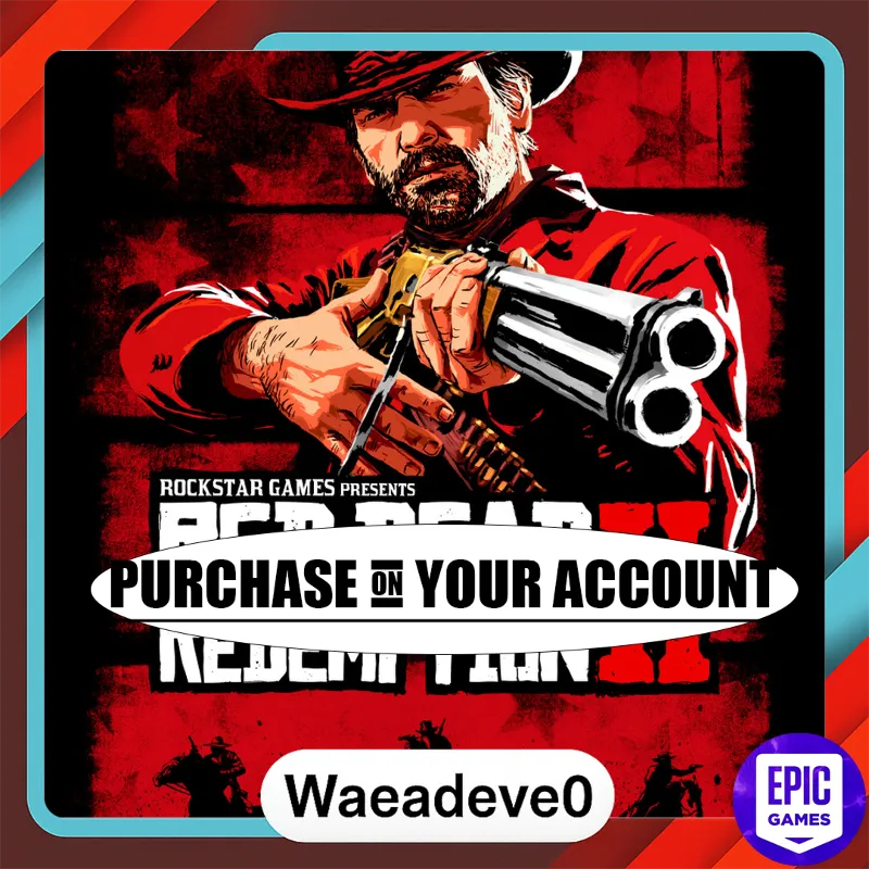 Red Dead Redemption 2 - Epic games - Purchase on your account