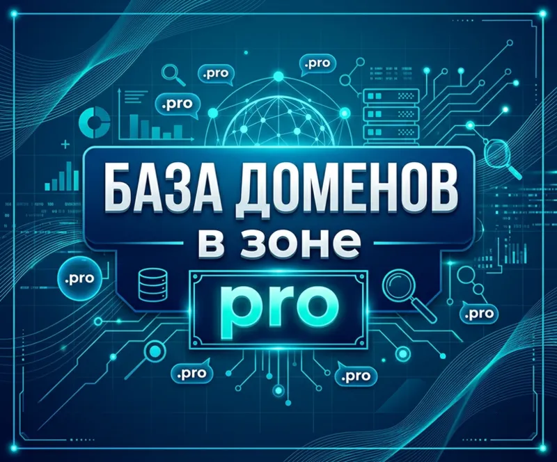 База доменов в зоне - PRO 2026 ( Август )