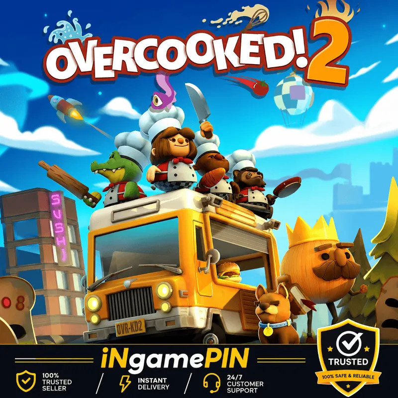 Пережарено! 2 – PS4 | Услуга активации учетной записи PlayStation