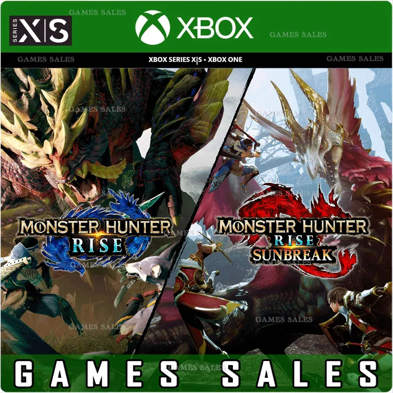 MONSTER HUNTER RISE + SUNBREAK XBOX ONE|XS+PC WIN КЛЮЧ