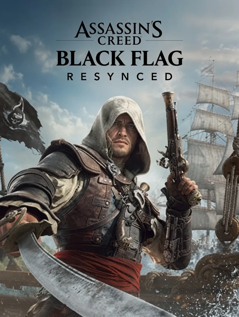 Assassin's Creed Black Flag Resynced — Полная игра | P2 / P3 аккаунт | PS5