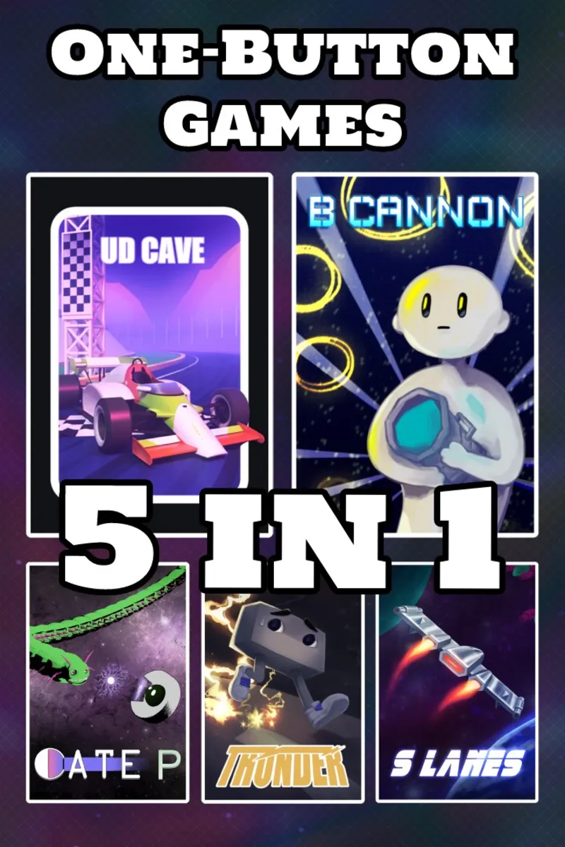 One Button Games 5-in-1 (Xbox One) | XBOX | На любой аккаунт