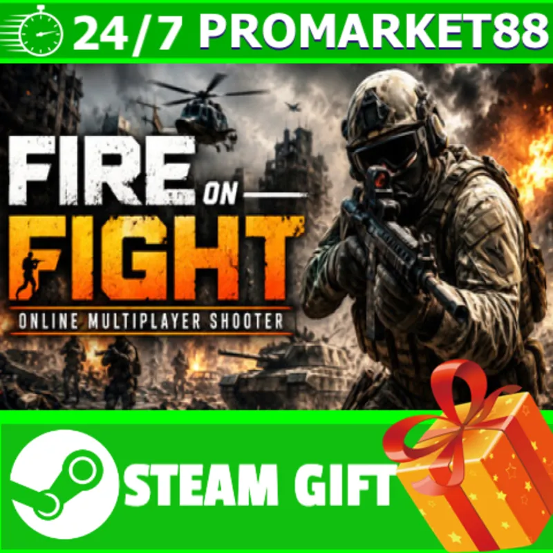 Fire On Fight : Online Multiplayer Shooter STEAM GIFT