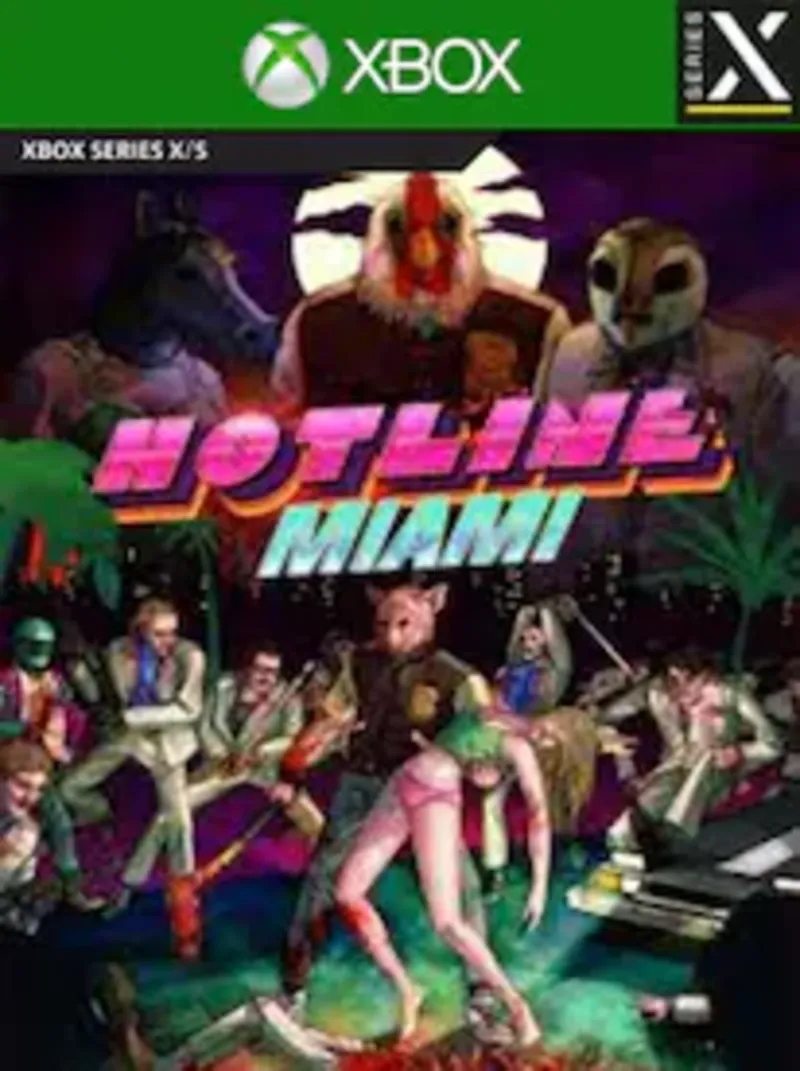 HOTLINE MIAMI XBOX SERIES X|S КЛЮЧ USA ЛИЦЕНЗИЯ