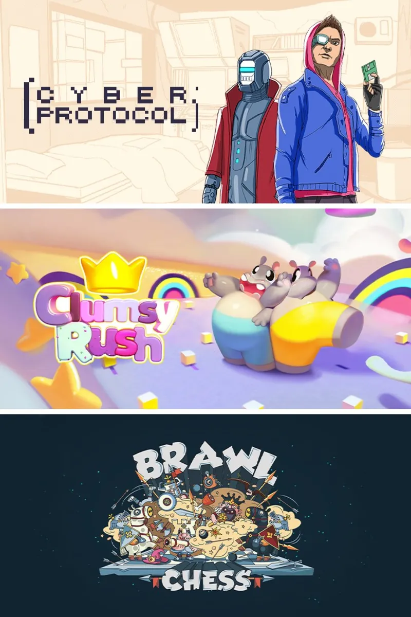 Cyber Protocol + Clumsy Rush + Brawl Chess | XBOX | На любой аккаунт