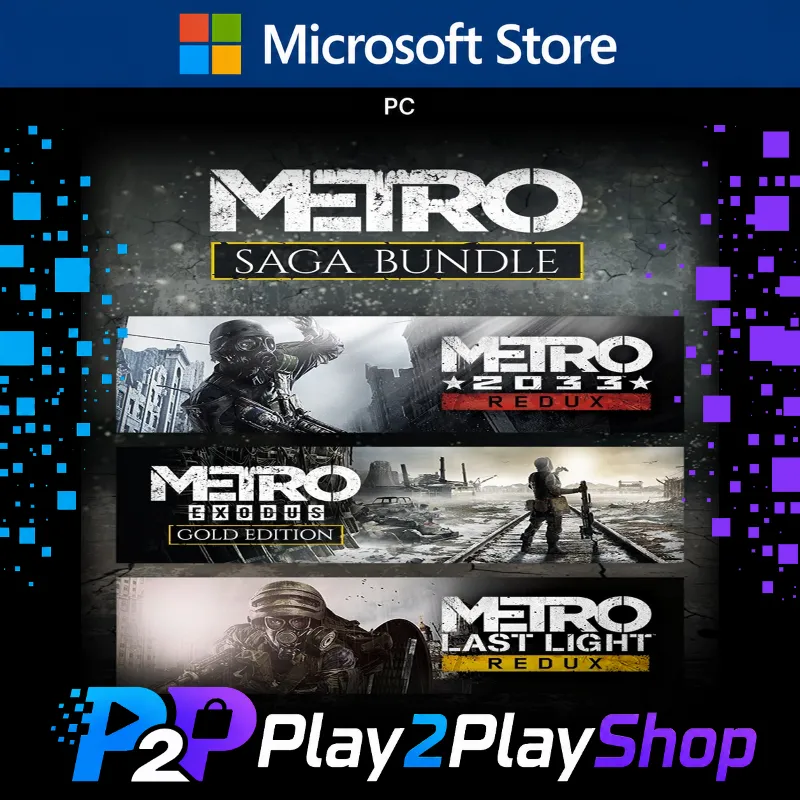METRO SAGA BUNDLE PC MICROSOFT STORE КЛЮЧ