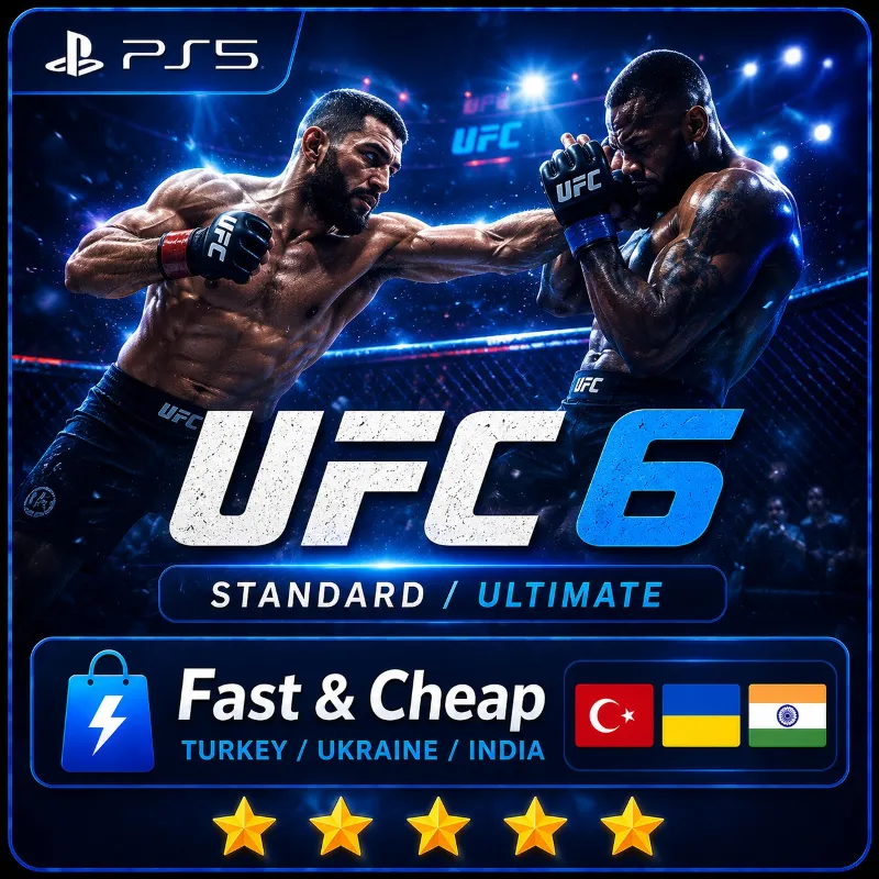 UFC 6 ps5 PlayStation 5 Турция / Украина / Индия | Standard / Ultimate