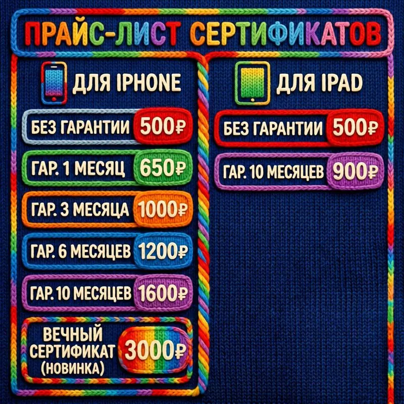 Сертификат разработчика IPhone - Мод на ТикТок на Айфон