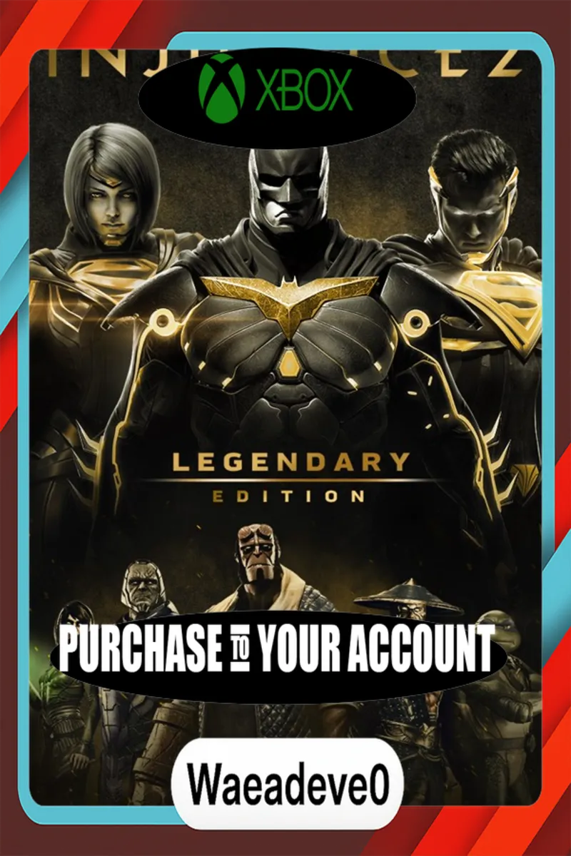 Injustice 2 - Legendary Edition Xbox – Purchase for Your Account