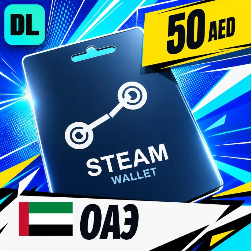 Steam Wallet ОАЭ 50 AED цифровой код — автовыдача 24/7