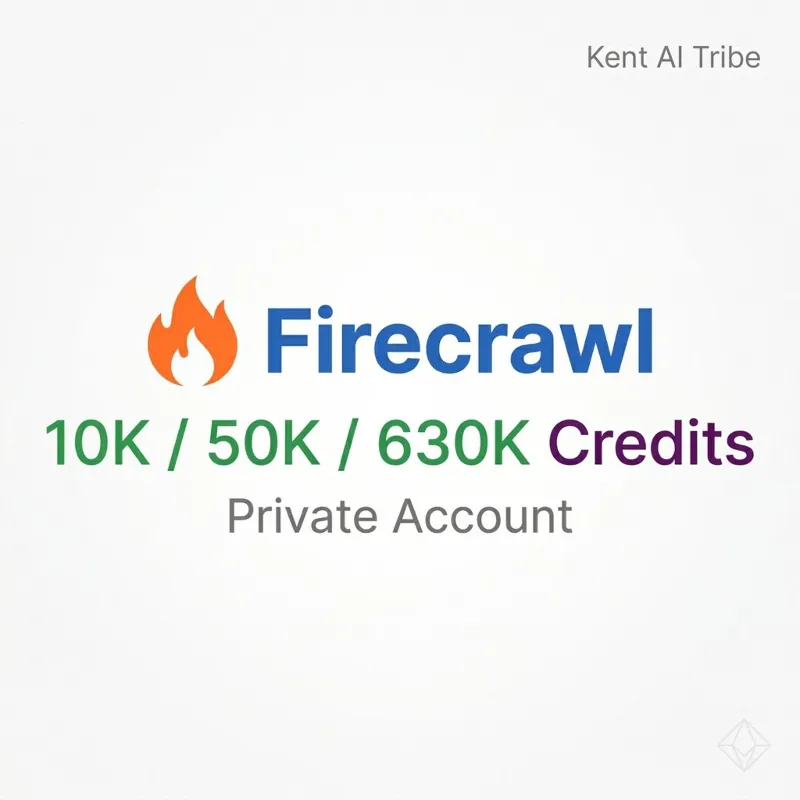 Firecrawl AI 10k / 50k / 630k Кредитов | Приватный аккаунт