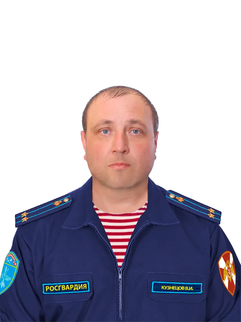 Конструктор офисной формы Росгвардии ВНГ РФ для Photoshop (PSD) 4 в 1 - (Мужская)