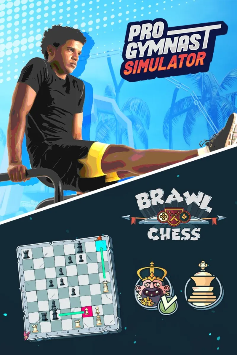 Pro Gymnast Simulator + Brawl Chess | XBOX | На любой аккаунт