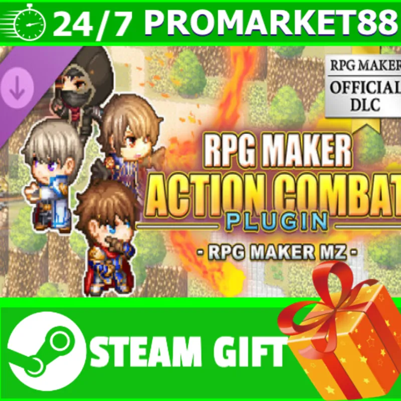 RPG Maker MZ - RPG Maker Action Combat Plugin STEAM