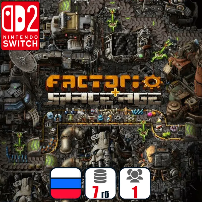 Factorio (+ Space Age) | Nintendo Switch 2