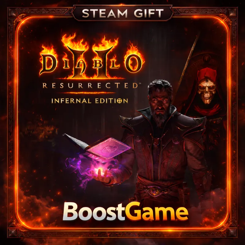・Diablo II: Resurrected – Infernal Edition・ВЫБОР РЕГИОНА・STEAM GIFT・