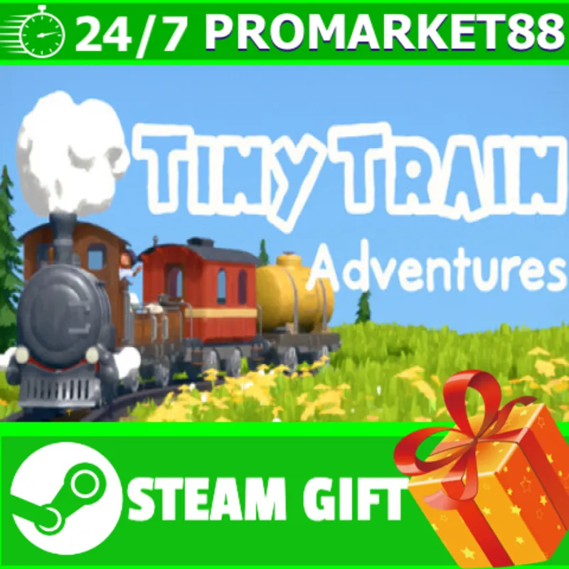 ВСЕ СТРАНЫ+РОССИЯ Tiny Train Adventures STEAM GIFT