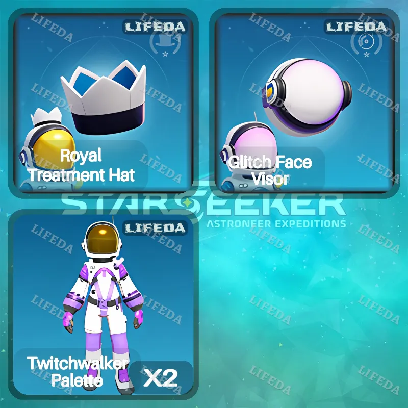 STARSEEKER: Astroneer Expeditions 【ТВИЧ ДРОПЫ / ДРОПСЫ】 4+ НАГРАД•СКИНЫ•ПРЕДМЕТЫ