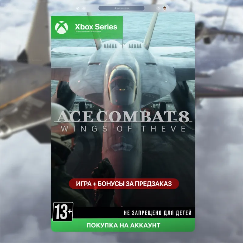 ACE COMBAT 8: WINGS OF THEVE (Xbox)