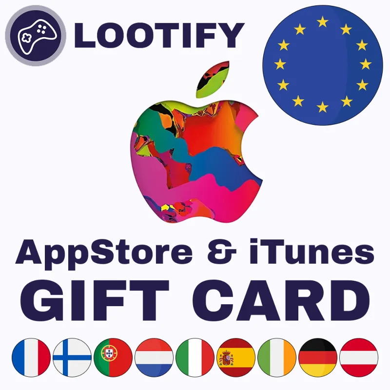 Apple 2-90 € EUR | КОД ПОПОЛНЕНИЯ | ЕВРОПА ВСЕ СТРАНЫ