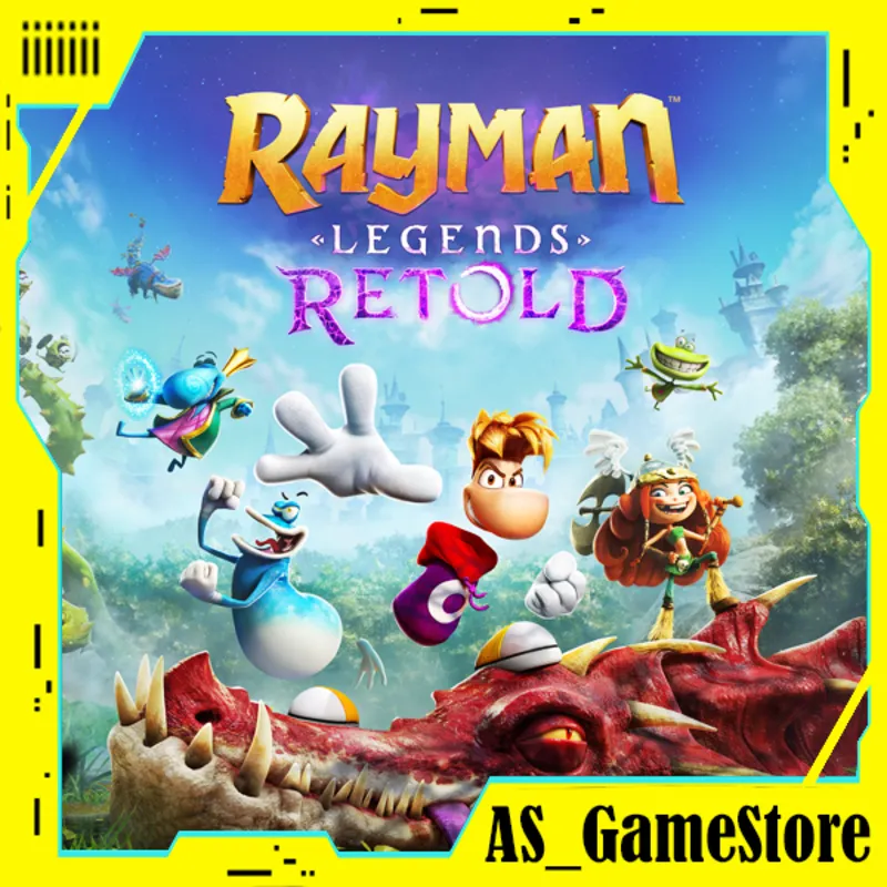 Rayman Legends Retold / Рейман Легенд | PS5 Турция Украина