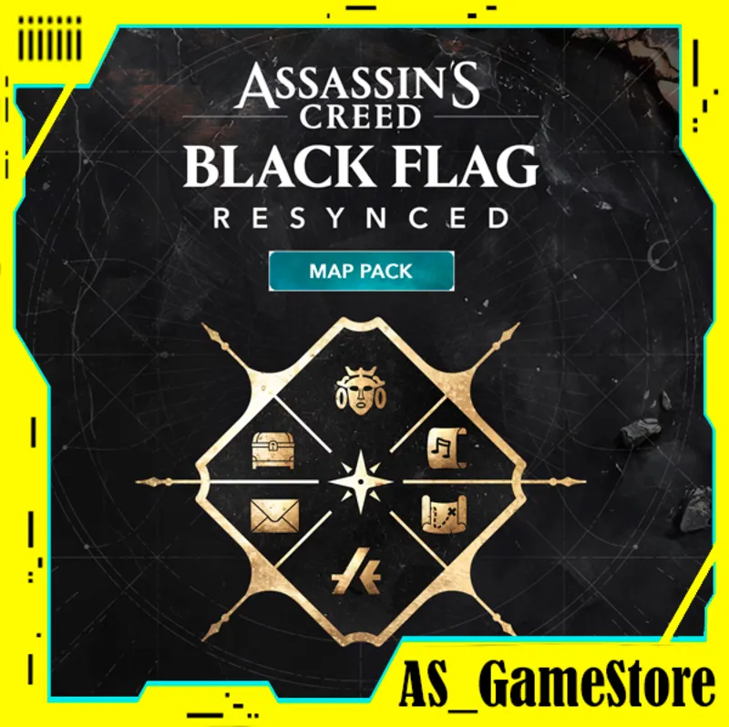 Assassin's Creed Black Flag Resynced - Map Pack | PS5 Турция Украина