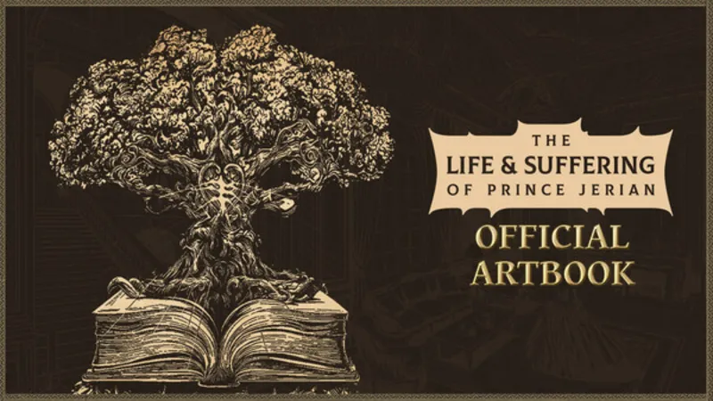 The Life and Suffering of Prince Jerian — Official Artbook & Wallpapers STEAM RU+МИР