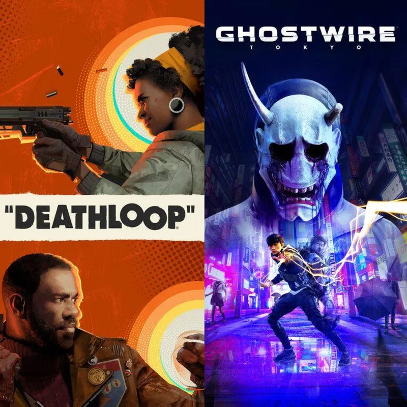 Deathloop+ghostwire PS5 П2 П3