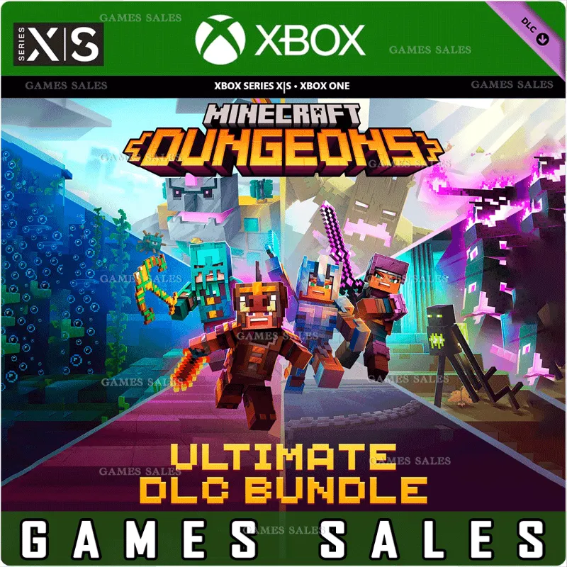 MINECRAFT DUNGEONS ULTIMATE DLC BUNDLE XBOX ONE|XS КЛЮЧ