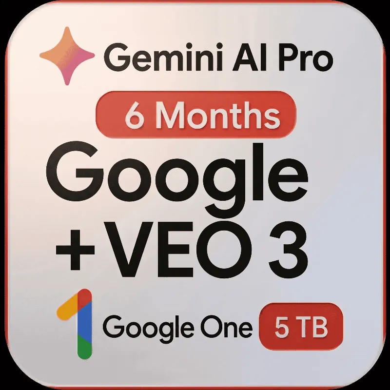 Google AI Pro на 6 месяцев | Antigravity | Gemini 3.5 + Veo + 5 ТБ | Ссылка на подаро